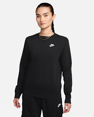 Nike Sportswear Club Fleece Women's Crew-Neck Sweatshirt. Nike ID